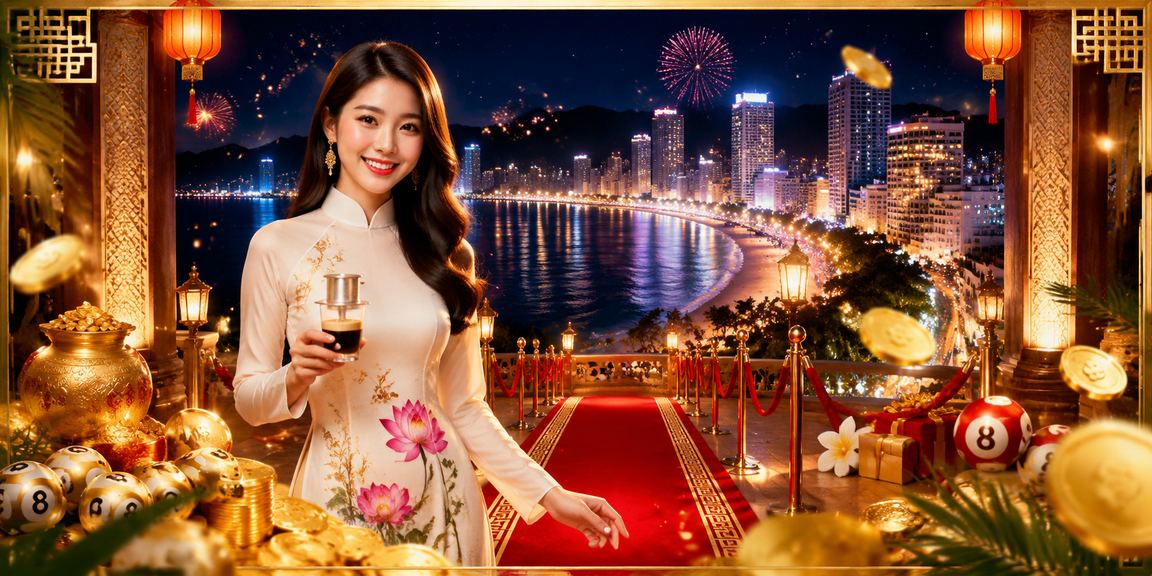 Người dùng tại Nha Trang tra cứu kết quả xổ số và phân tích số liệu bên tách cà phê